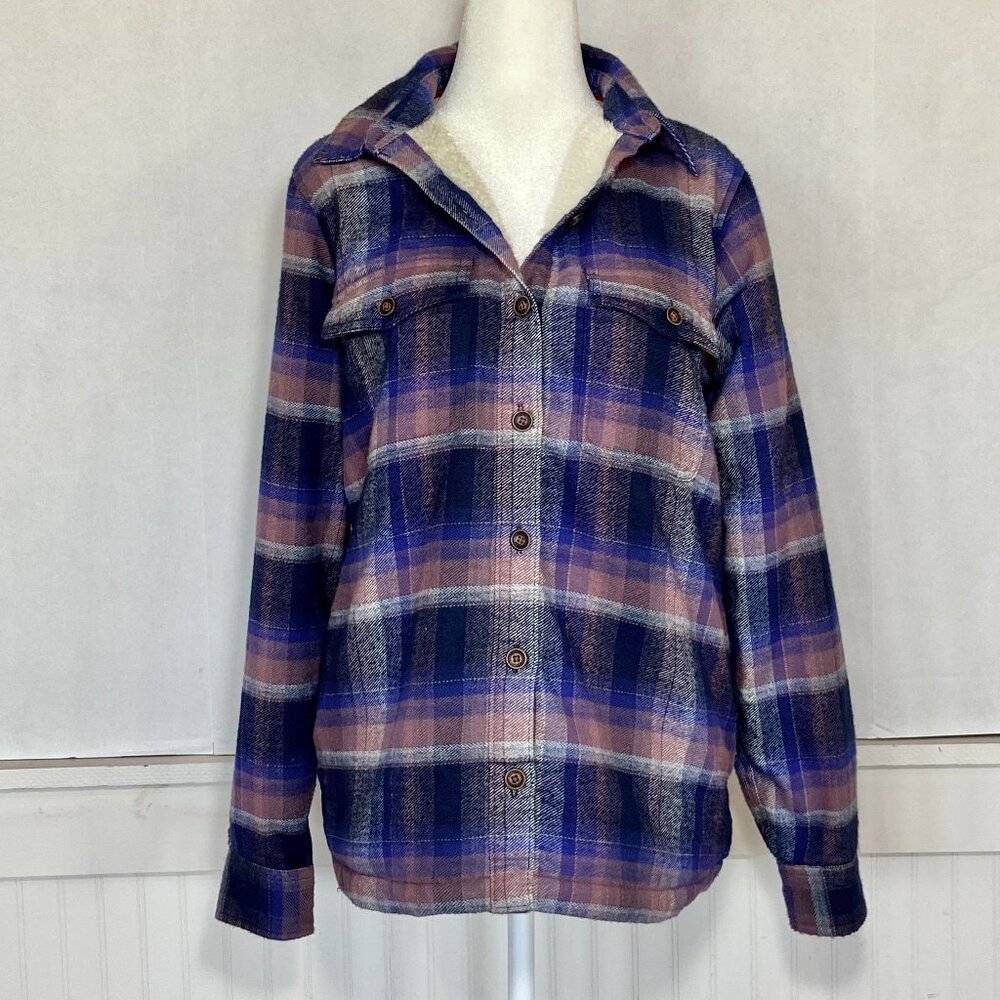Marmot fleece lined shirt jacket Sz S